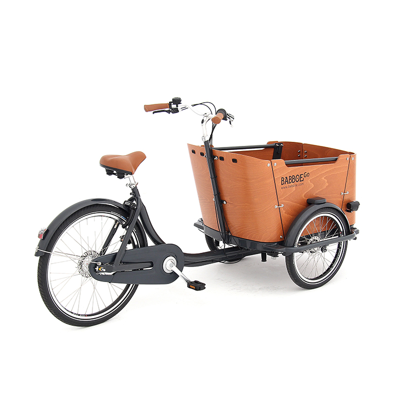 Babboe Go driewieler 1-2 kindjes 7 versnellingen afsluitbaar deu