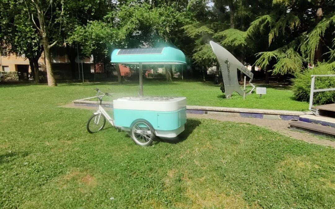 Cargo bike street food