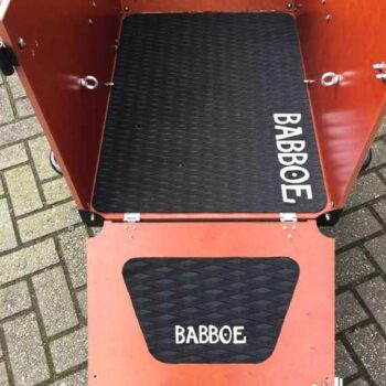 tappetto antiscivolo cargo bike babboe dog
